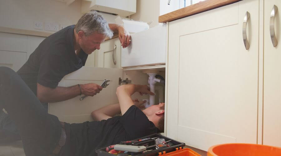 Professional burst pipe repair services in Olmsted Falls, OH